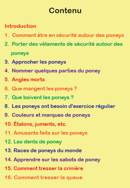 Poney - Tout noir 