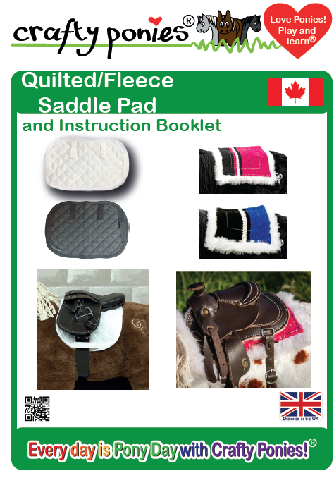 Quilted English Saddle Pad