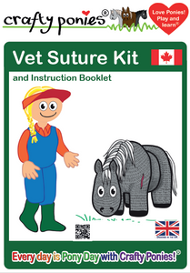 Kit de suture vétérinaire